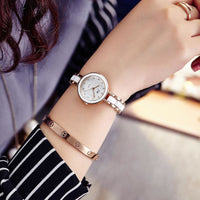 2019 New Brand JW Bracelet Watches Women Luxury Crystal Dress Wristwatches