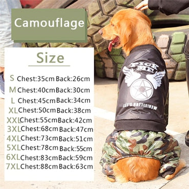 HOOPET New Pet Dogs Clothes Warm Cotton Leisure Style Autumn Winter Jacket Four Legs Large Dog