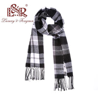 2022 Autumn Winter Women Cashmere Unisex Scarf Foulard Plaid Men Male Scarves Fashion Casual Scarfs Men Luxury Bufandas Hombre