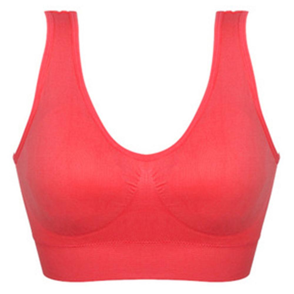 Sexy backless push up bra women big size padded bras plus size wireless brassiere comfortable seamless bra