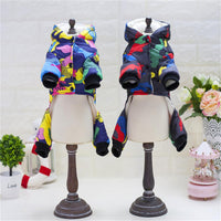 Pet Dog Clothes Winter Warm Dog Windproof Coat Thicken Pet Clothing For Dogs Costume Jumpsuit Hoodies Jacket Pet Supplies perros