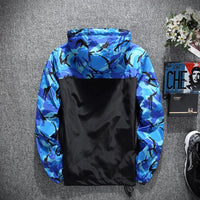 Spring Autumn Coat Men Jacket Camouflage Young Couples Outerwear Colorful Tops Clothes Casual Big Boys Jackets for Men MY015