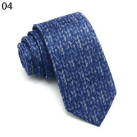 Fashion Men's Colourful Tie Cotton Formal Classic Plaid Ties Necktie Narrow Slim Skinny Cravate Narrow Thick Neckties For Man