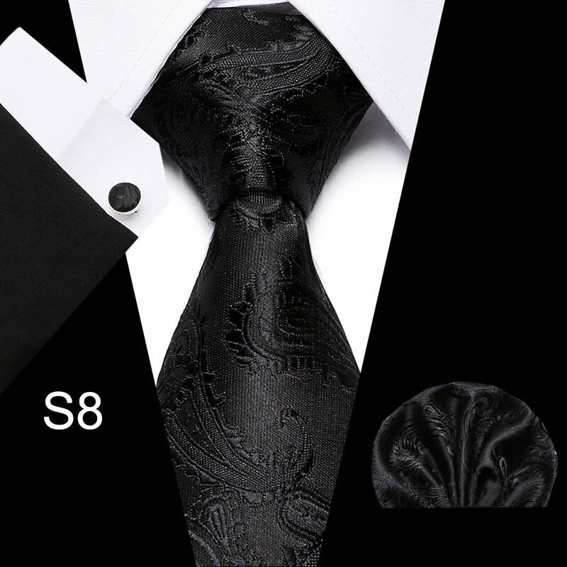 Fashion Business Silver Plaid Silk Men's Tie NeckTie 7.5cm Ties for Men Formal Luxury Wedding Quality Gravata group tie