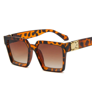 OVOYAN Square Vintage Sunglasses Men Luxury Brand Designer Men Eyeglasses Luxury Retro High Quality Female Oculos Women UV400
