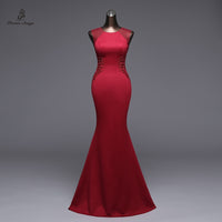 Poems Songs New Simple Mermaid  Evening Dress prom gowns Formal Party dress vestido de festa Elegant Vintage robe longue