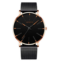 2023 Minimalist Men&#39;s Fashion Ultra Thin Watches Simple Men Business Stainless Steel Mesh Belt Quartz Watch relogio masculino