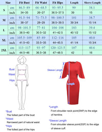 Grace Karin Women Dresses 3/4 Ruffle Sleeve Crew Neck Hips-wrapped Bodycon Pencil Dress Elegant Fit New 2020 Dresses Summer Lady