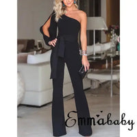 Hot Fashionable Women's Jumpsuit Romper Bodysuit Office Lady Party Ladies Long Regular Trousers Pants hot