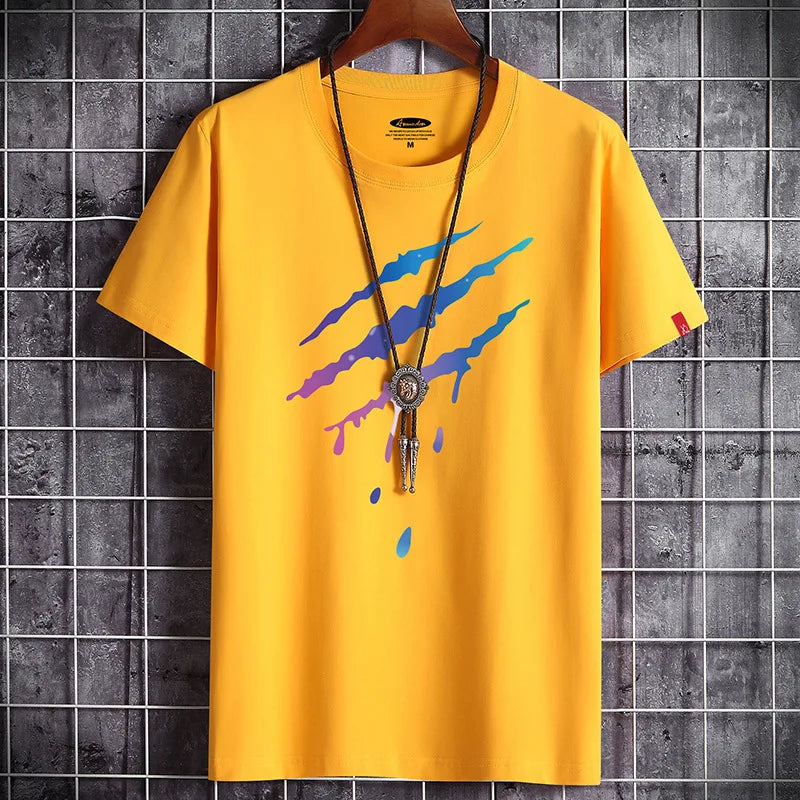 T-shirt for Men Clothing 2022 Fashion Summer Graphic Vintage Tshirt Anime Goth Oversized Harajuku Manga Anime S-6XL T Shirt