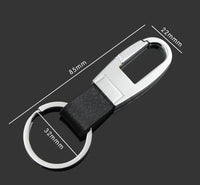 Fashion Leather key Chain New Men Women Metal Waist Hanging KeyChain Best Gift Key Ring jewelry