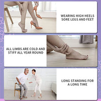 Electric Remote Control Foot Massager EMS Foot Massager Foot Leg Circulation Booster Portable Massage Foot Pad USB Rechargeable