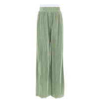 Sexy 18 Beige Pleated Wide Leg Pants Womens Pants Loose Trousers Officet Long Palazzo Pants