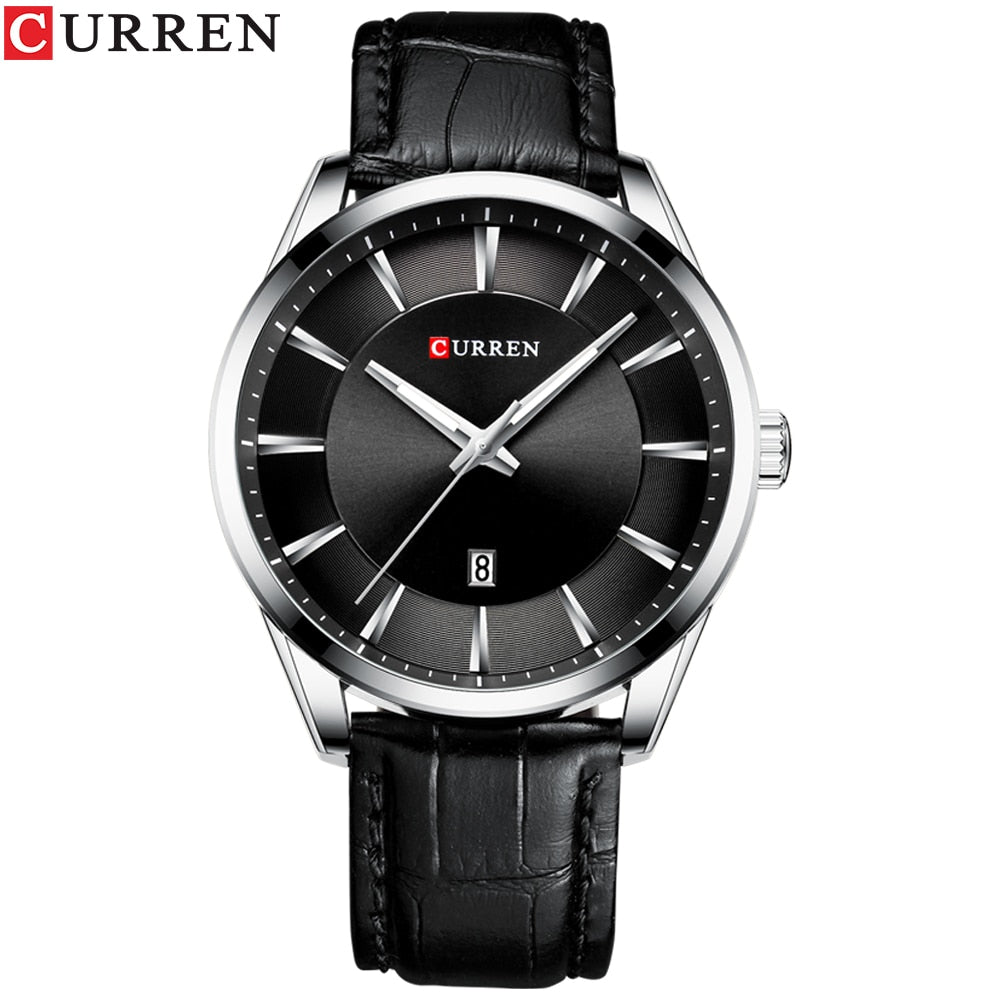 CURREN New Quartz Watches for Men Leather Strap Male Wristwatches Top Luxury Brand Business Men&#39;s Clock Reloj Hombres