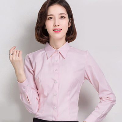 Women Shirts Blouses Women White Shirt Long Sleeve Blouse Female Tops OL Basic Shirt Blouses 2023 Fashion Elegant Woman Clothing