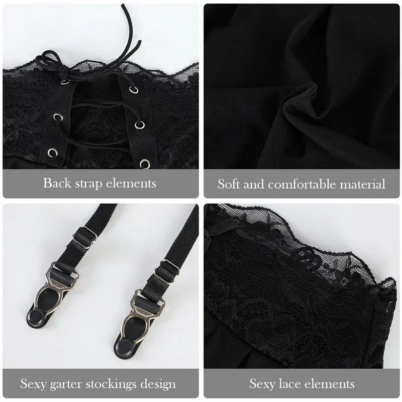 Sexy Erotic Lingerie For Girl Role-playing Suit Transparent Exotic Mini Skirt Women Schoolgirl Cosplay Sexy Costume Sex Dress