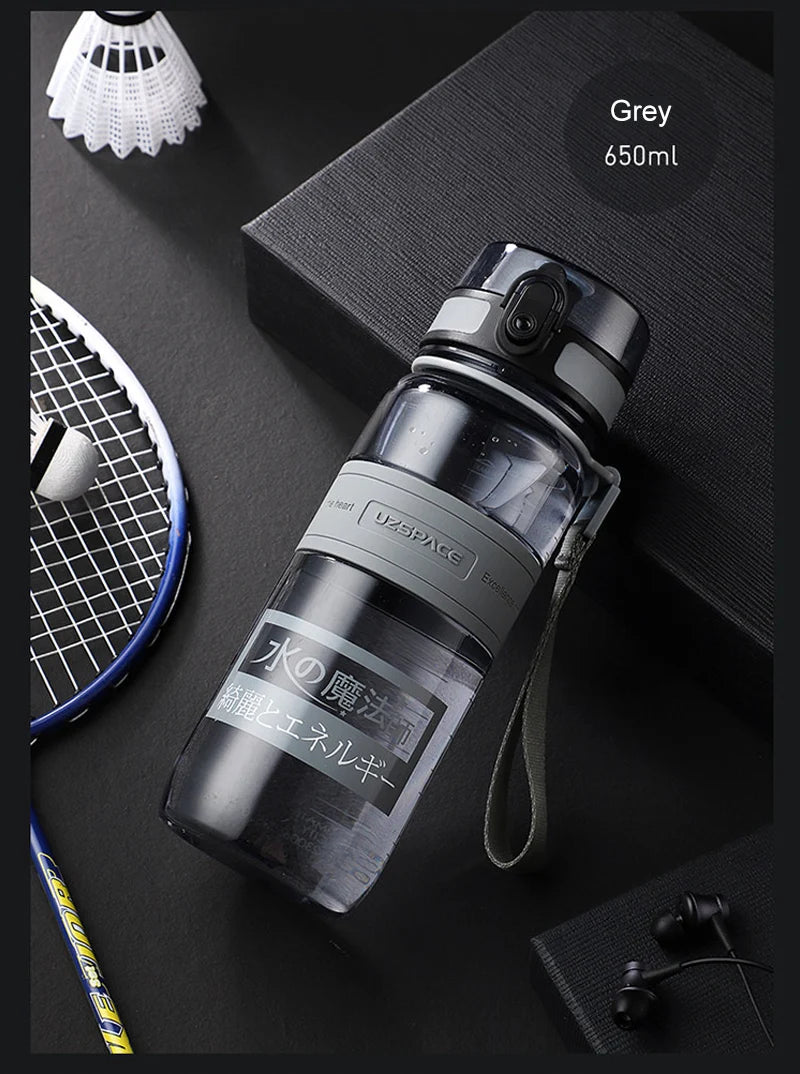 500/1000ml Sports Water Bottles BPA Free Portable Leakproof Shaker Outdoor Tour Gym Drink Bottle Eco-friendly Plastic Coffee Cup