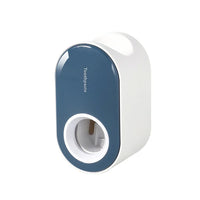 Wall Mount Automatic Toothpaste Dispenser Bathroom Accessories Set Toothpaste Squeezer Dispenser Bathroom Toothbrush Holder