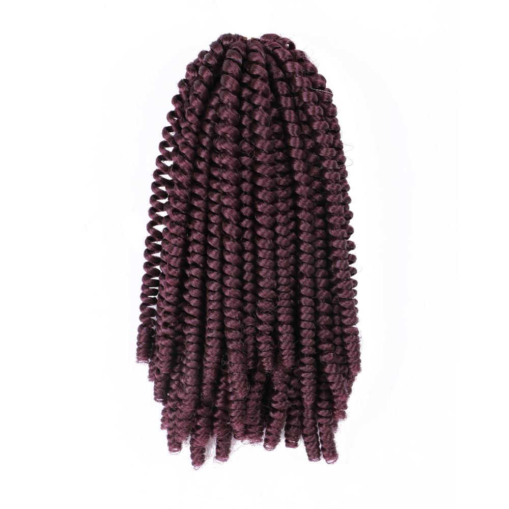 Saisity Ombre Synthetic Hair Extension Crochet Spring Twist Crochet Braiding Hair Jamaica Bounce Twist