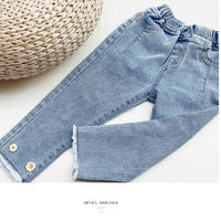 Kids Pants For Girls Jeans Pants Baby Pants Spring  Autumn Pants For Children Trousers Kids Clothes 1-6 Years
