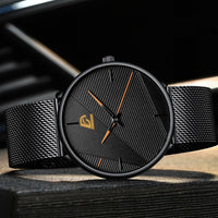 reloj hombre Watches Mens 2023 Minimalist Men&#39;s Fashion Ultra-thin Watch Simple Men Business Quartz Wristwatch relogio masculino