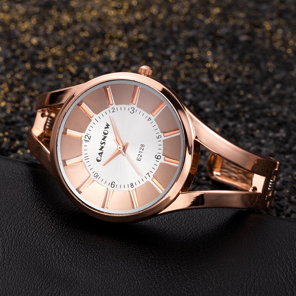 Women Watches Luxury Gold Bangle Watch Silver Dial Creative Top Brand Dress Quartz Watch Casual Female Clock Hot Zegarek Damski