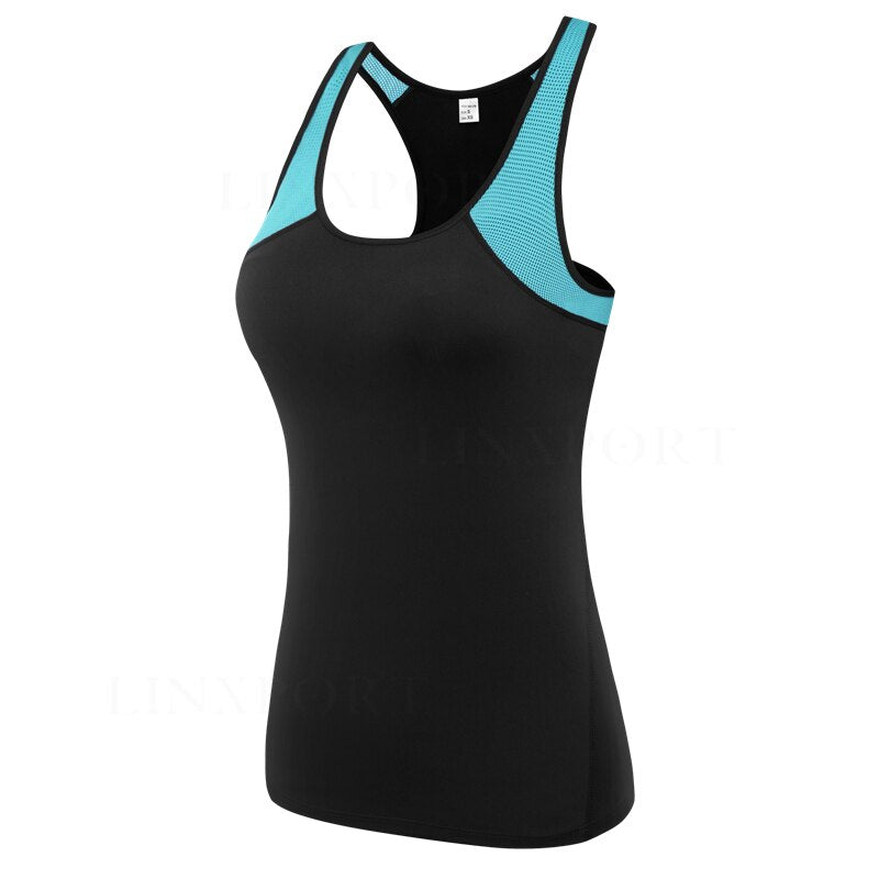 Cycling Base Layer Female Yoga Vest Sleeveless Shirts Compression Gym Clothing Fitness Training Sportswear Running Tops Jerseys