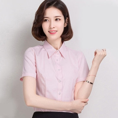 Women Shirts Blouses Women White Shirt Long Sleeve Blouse Female Tops OL Basic Shirt Blouses 2023 Fashion Elegant Woman Clothing