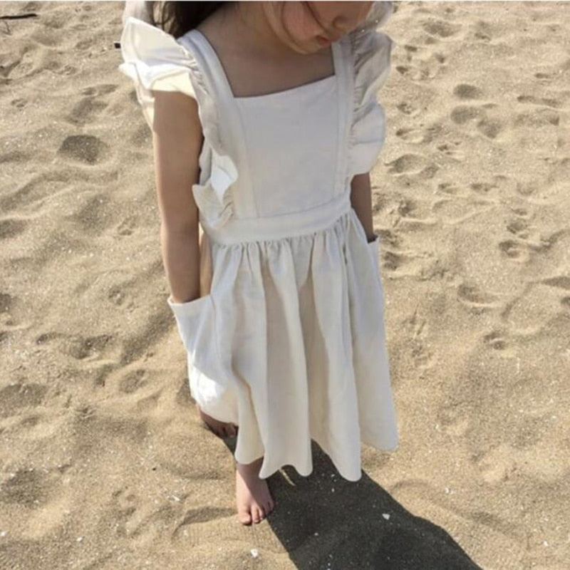 New Brand Baby Girls Dresses Korean Japan Style Summer Kids Girls Dress