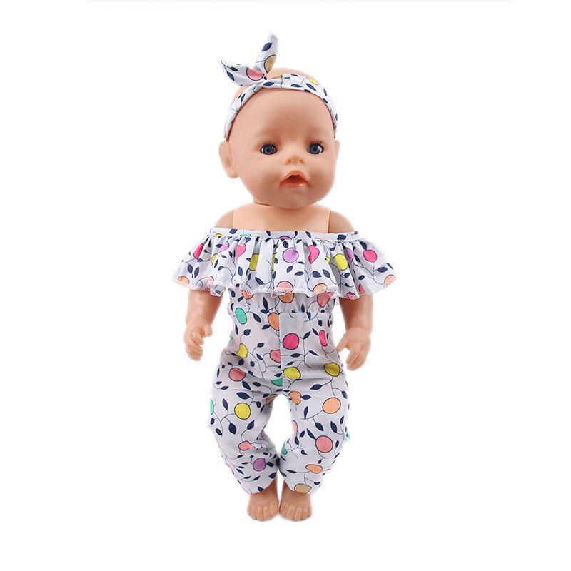 Doll Clothes Unicorn Suits Fit 18 Inch American Of Girl`s &Baby Born Doll 43cm Born Babies Doll Clothes，Toys For Girls