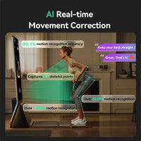 AEKE K1 Professional Indoor Smart Mirror Touchscreen All-in-one Smart Multifunctional Home Gym Training Pilates Ring