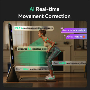 AEKE K1 Professional Indoor Smart Mirror Touchscreen All-in-one Smart Multifunctional Home Gym Training Pilates Ring