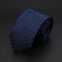 30 Styles Men's Jacquard Striped Solid Color Necktie 6cm Slim Narrow Suit Shirt Accessory Daily Wear Cravat Wedding Party Gift
