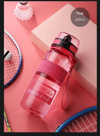 500/1000ml Sports Water Bottles BPA Free Portable Leakproof Shaker Outdoor Tour Gym Drink Bottle Eco-friendly Plastic Coffee Cup