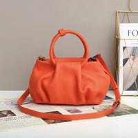 Arliwwi Real Leather Tote Handbags For Women Solid Colors High Quality Top Layer Cowhide Bags New Fashion Drop Shipping