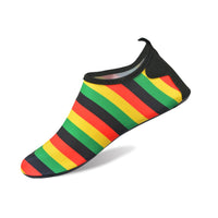 Water Shoes for Women and Men Quick-Dry Swim Beach Shoes for Outdoor Surfing Yoga Exercise Jamaica Flag Caribbean Reggae Rasta