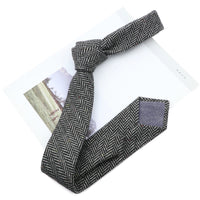 Original Wool Tie High Quality Gift Ties Handmade Soft Casual Fashion Men Woven Skinny Necktie For Wedding Party New Arrival