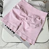 Fashion Seamless Women Summer Shorts Custom logo New Scrunch Butt Workout Gym Yoga Shorts for Women