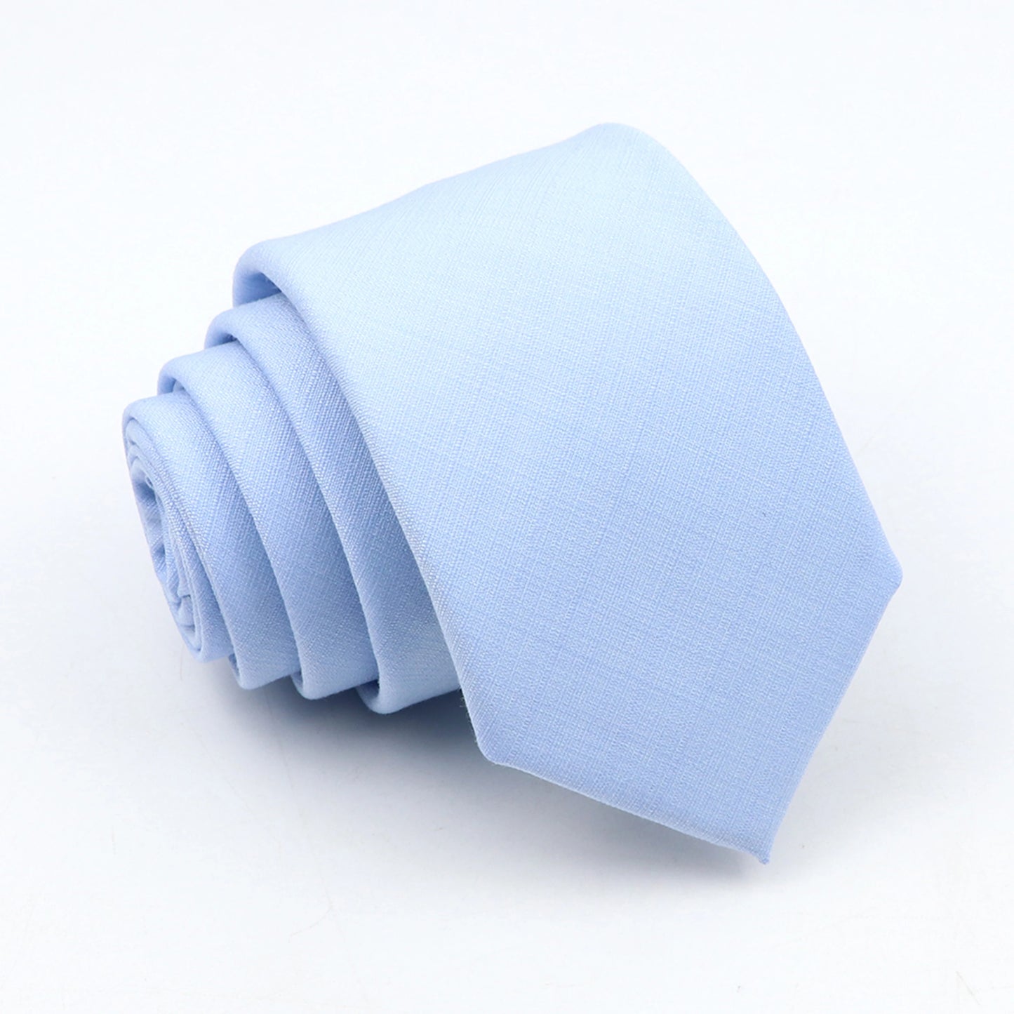 New Classic Solid Color Ties High Quality Soft Thin Casual Skinny Black Beige Blue Neck Tie Business Wedding Dinner Slim Men Tie