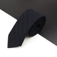 High Quality Classical Color Black Grey Skinny 100% Wool Tie Men Necktie For Business Meeting Fashion Shirt Dress Accessories