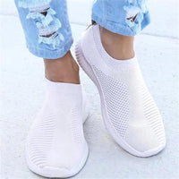 2022 Fashion Women's Shoes Sneakers Soft Plus Size Vulcanize Shoes Basic Slip On Flat Female Casual Shoes Woman Sneakers