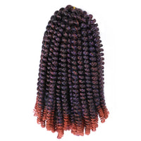 Saisity Ombre Synthetic Hair Extension Crochet Spring Twist Crochet Braiding Hair Jamaica Bounce Twist