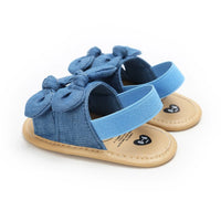 Summer Baby Girls Sandal Cute Bow Striped Breathable Anti-Slip Shoes Sandals Toddler Soft Soled Shoes 0-18 Months13