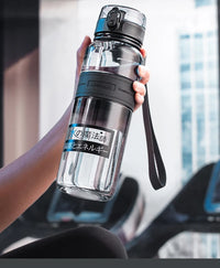 500/1000ml Sports Water Bottles BPA Free Portable Leakproof Shaker Outdoor Tour Gym Drink Bottle Eco-friendly Plastic Coffee Cup