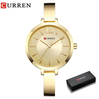 CURREN Fashion Dress Ladies Bracelet Watches Womens Quartz Stainless Steel Band Wristwatch Hot Gift Women&#39;s Watch Reloj Mujer