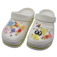 luminous Shoe Decoration Buckle Charm Accessories 1pcs carton DIY Combination Jibz for croc kids gift drop shipping