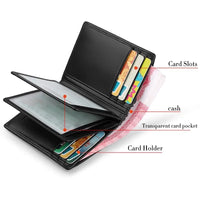 Men Wallets Leather Purse credit card Luxury Card package 2022 WILLIAMPOLO Genuine Leather Men's WalletsNew Design Men Short