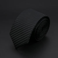 30 Styles Men's Jacquard Striped Solid Color Necktie 6cm Slim Narrow Suit Shirt Accessory Daily Wear Cravat Wedding Party Gift