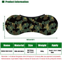 HSSEE 2020 Camouflage Stretch Bicycle Indoor Dust Cover 26&quot; to 28&quot; MTB Road Bike Tire Protective Cover Bicycle Accessories CT047