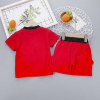 New Summer Baby Girl Clothes Suit Children Boys Cotton Cartoon T Shirt Shorts 2Pcs/sets Toddler Fashion Clothing Kids Tracksuits